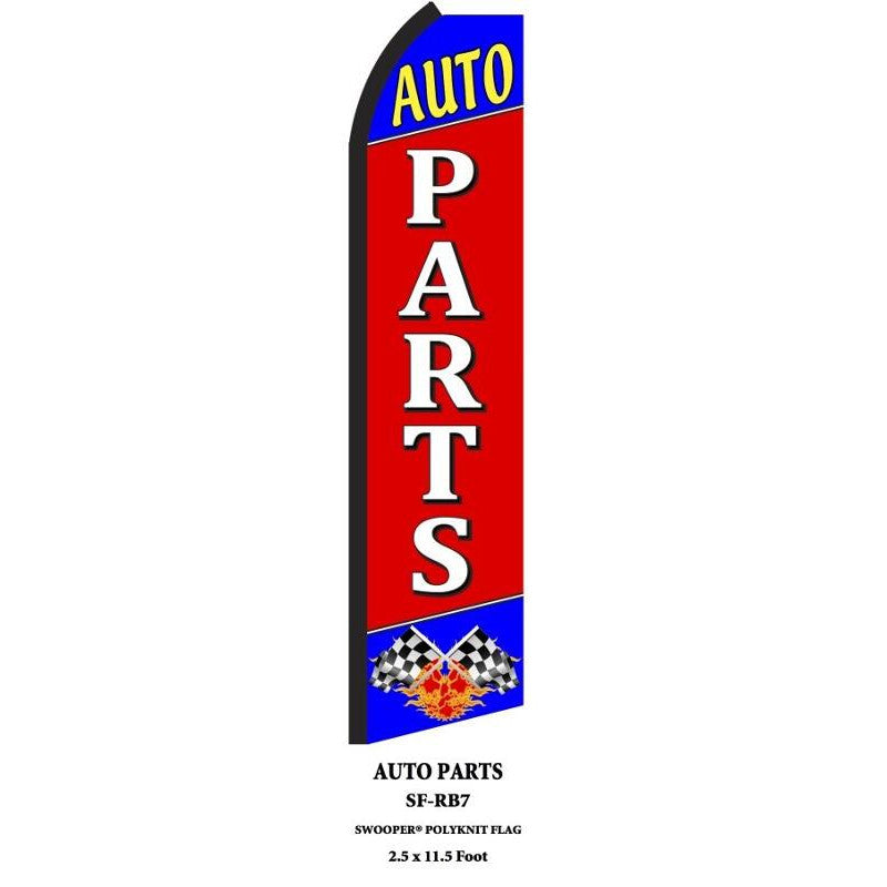 AUTO PARTS SWOOPER FLAG # RB7