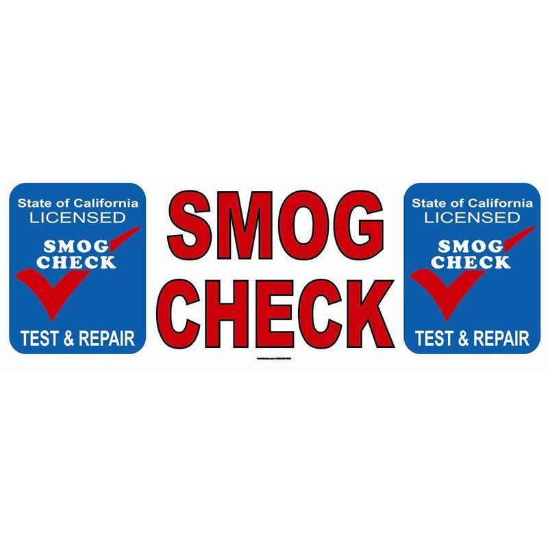 SMOG CHECK BANNER  #SB6