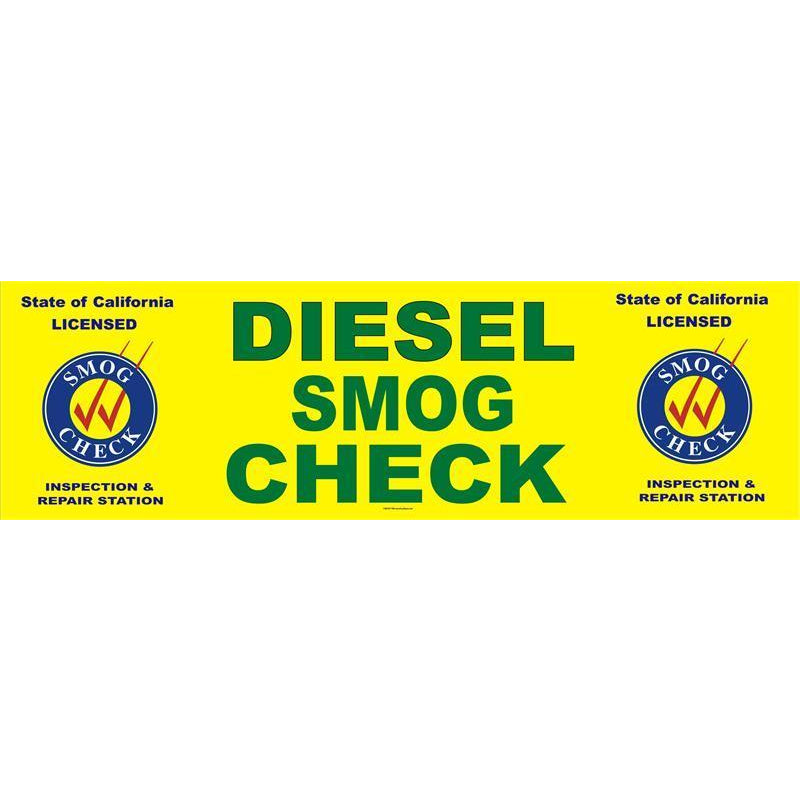 DIESEL SMOG BANNER  #SBDIESELDC