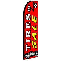 TIRES SALE SWOOPER FLAG # SFAR0083