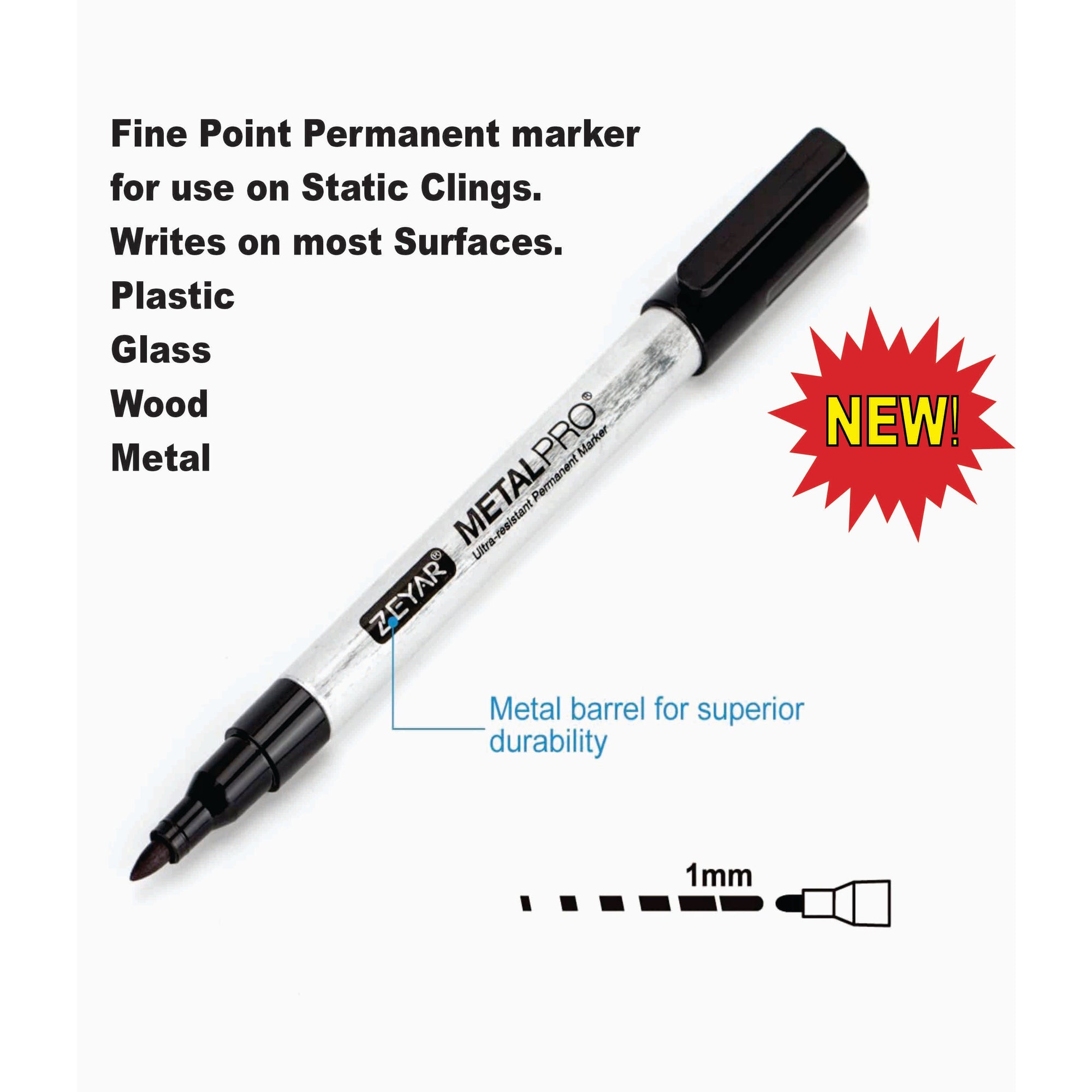 Sharpie Fine Point Permanent Marker - Fine Marker Point - 1 mm